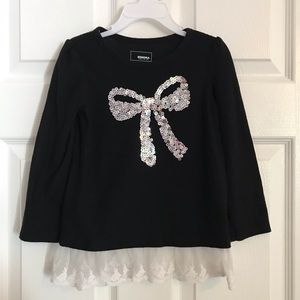 Festive bow shirt